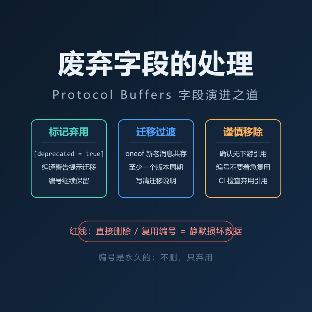 Protocol Buffers 废弃字段的处理