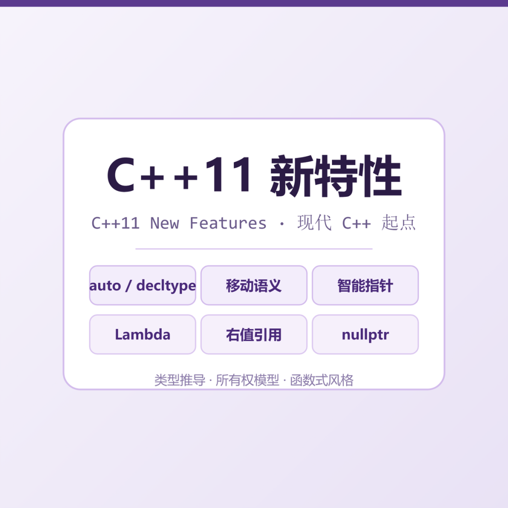 C++ 11 新特性