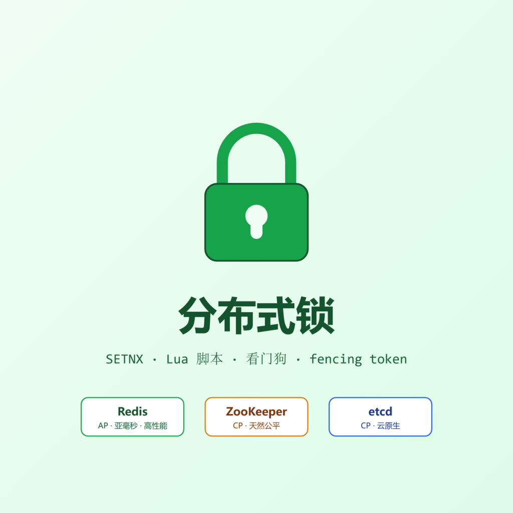 Redis 分布式锁：从 SETNX 到看门狗（Go 实现与选型）