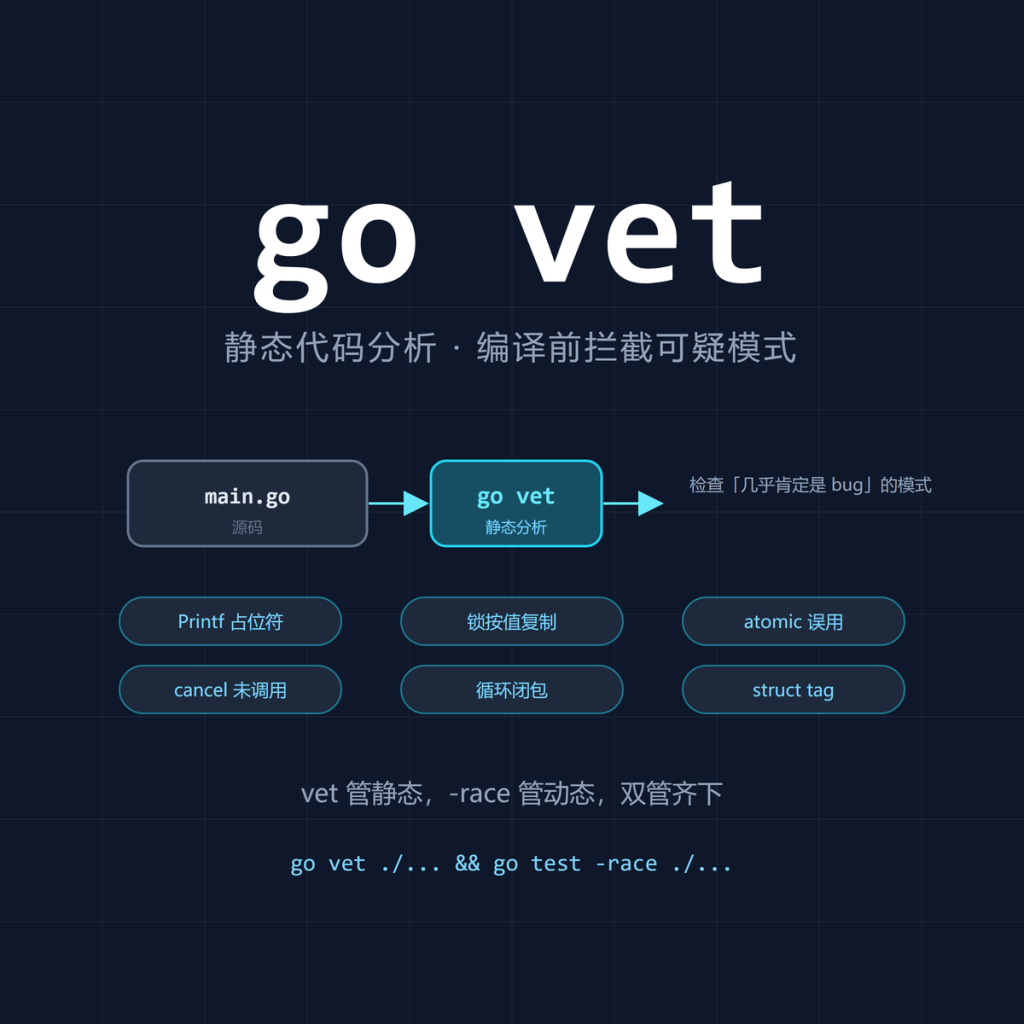 Go vet 静态代码分析